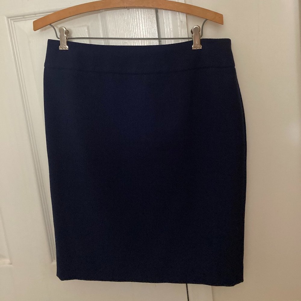 Kasper Navy Blue Skirt